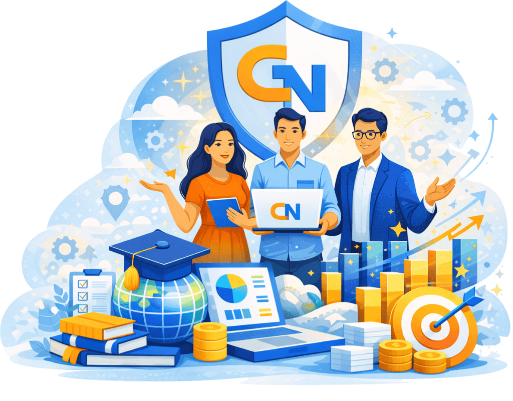 ClassNexa school ERP team and digital education technology graphic